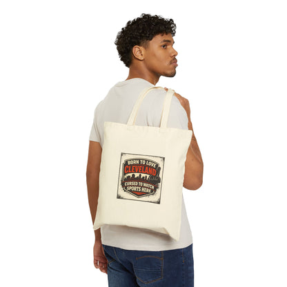 Cleveland Basketball Tote, hometown pride, rivalry humor, playoffs fan