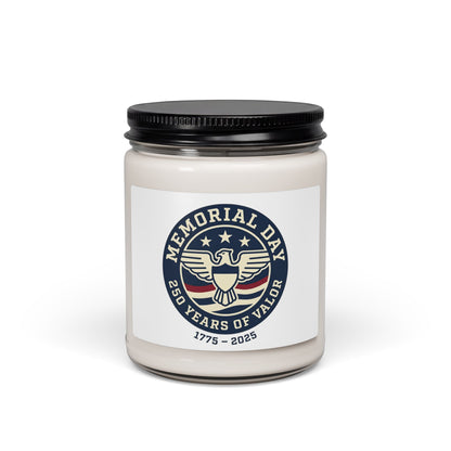 USA 250 Memorial Day Candle | 1776–2026 Patriotic Vintage Soy Candle