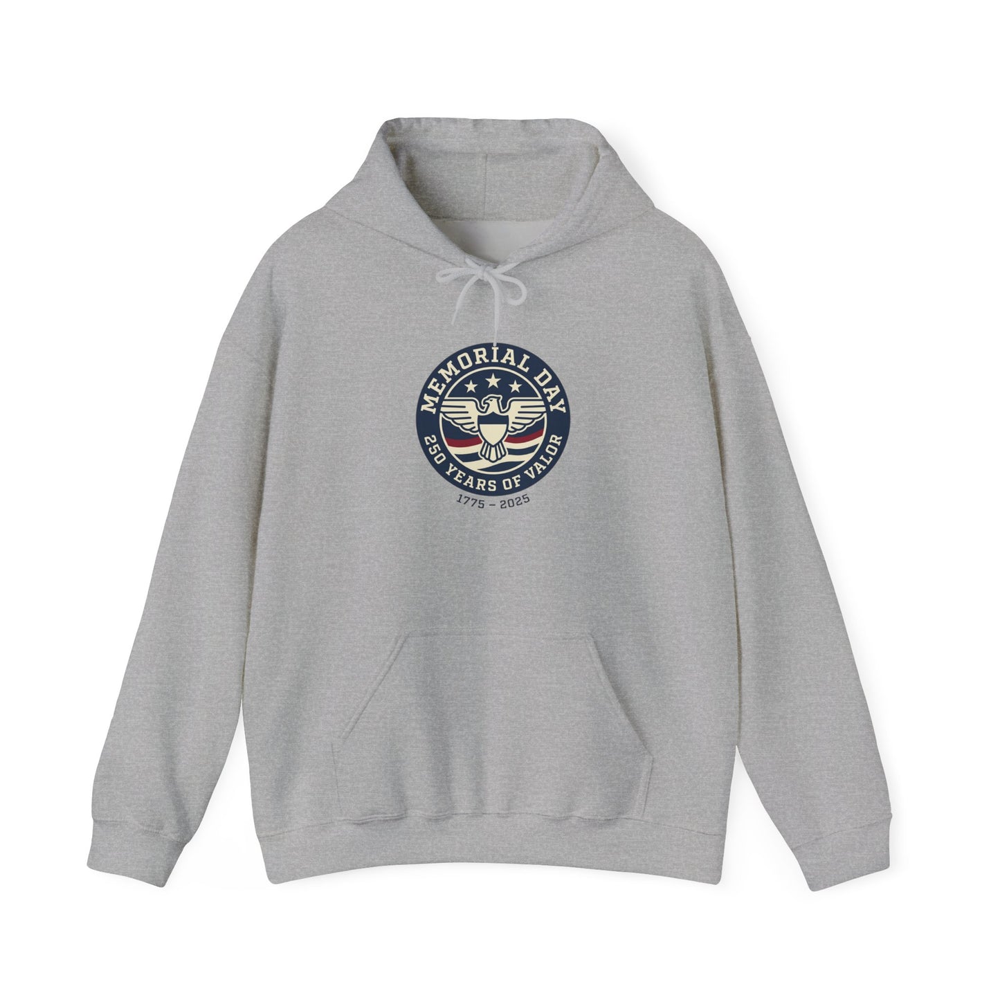 Memorial Day USA 250 Hoodie | 1776–2026 Patriotic Vintage, red white and blue