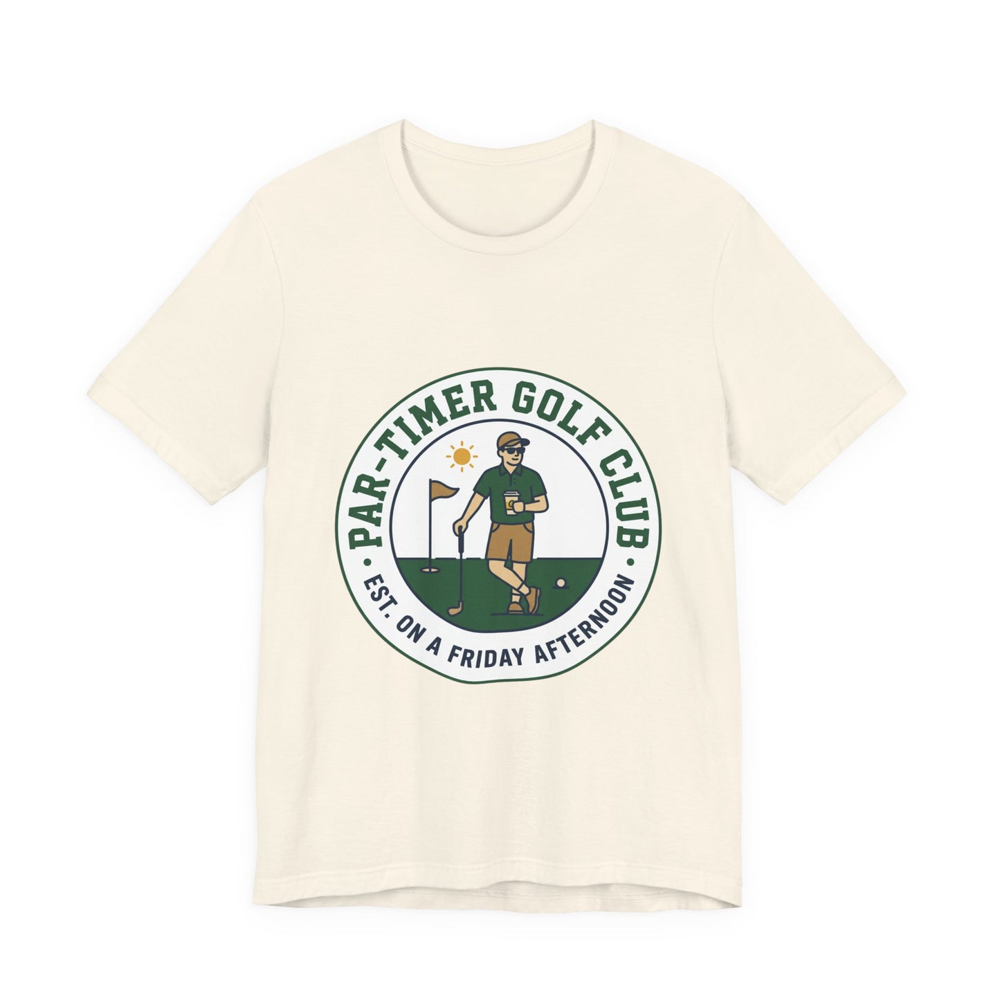 Part-Timer Golf Club Tee | golf aesthetic, weekend golfer