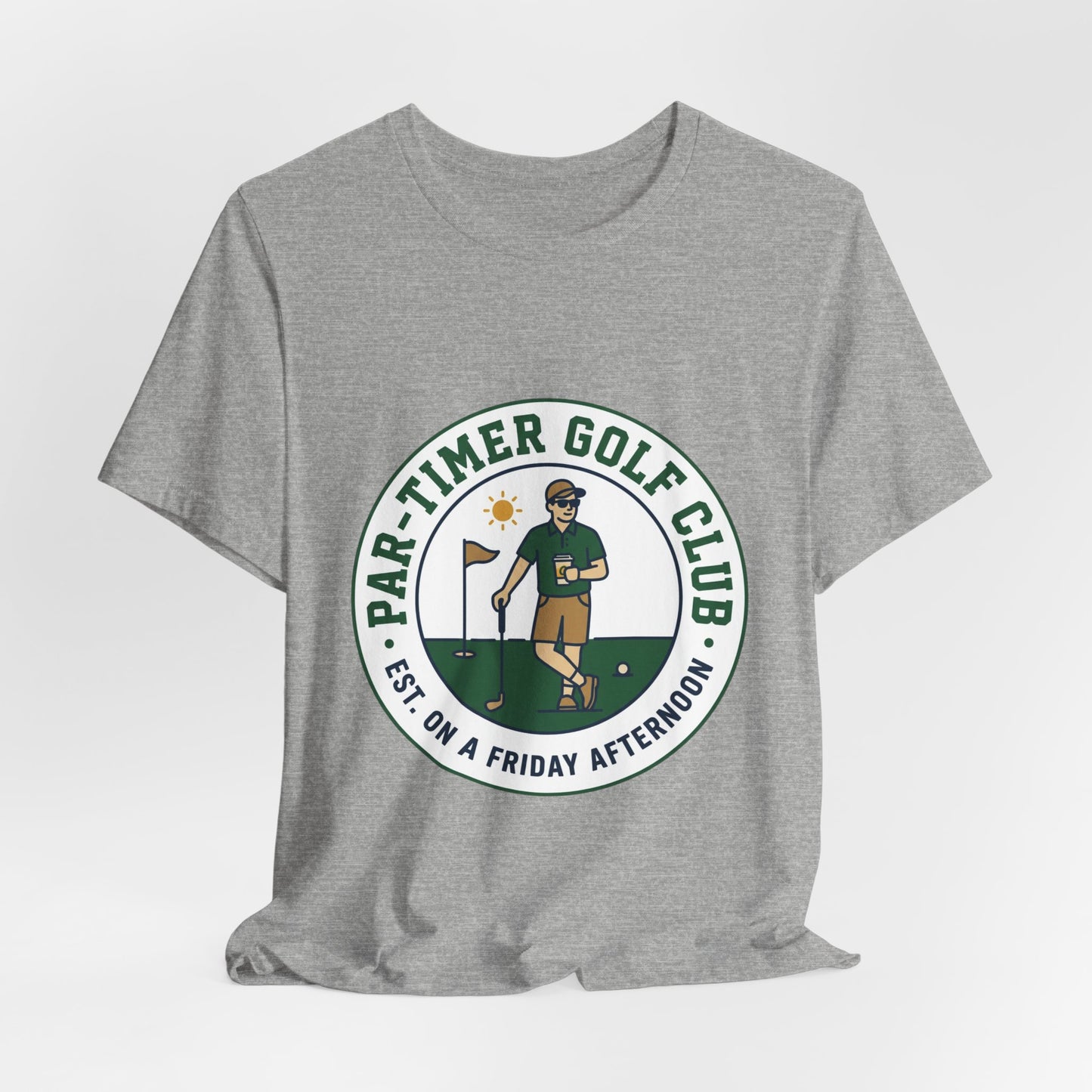 Part-Timer Golf Club Tee | golf aesthetic, weekend golfer