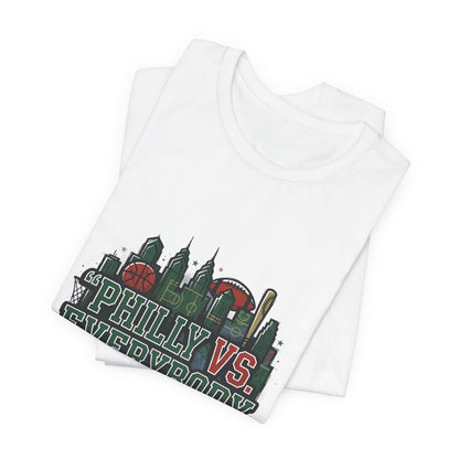 Philly vs Everybody Including Ourselves Tee | city basketball, rivalry humor