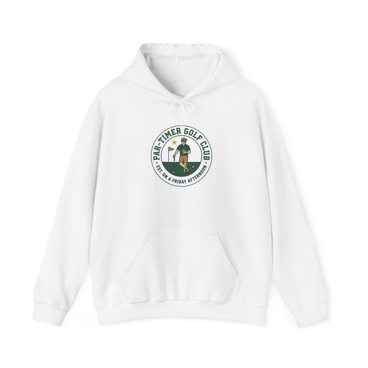 Part-Timer Golf Club Hoodie | golf aesthetic, weekend golfer, country-club core