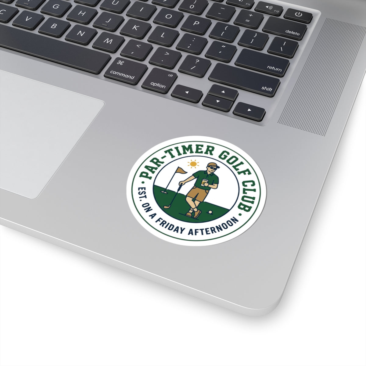 Par-Timer Golf Club Sticker | Golf Aesthetic, Weekend Golfer