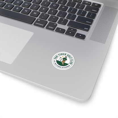 Par-Timer Golf Club Sticker | Golf Aesthetic, Weekend Golfer