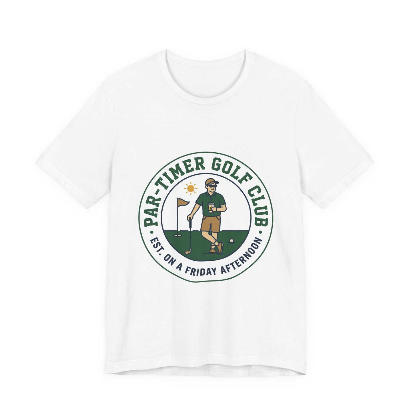 Part-Timer Golf Club Tee | golf aesthetic, weekend golfer