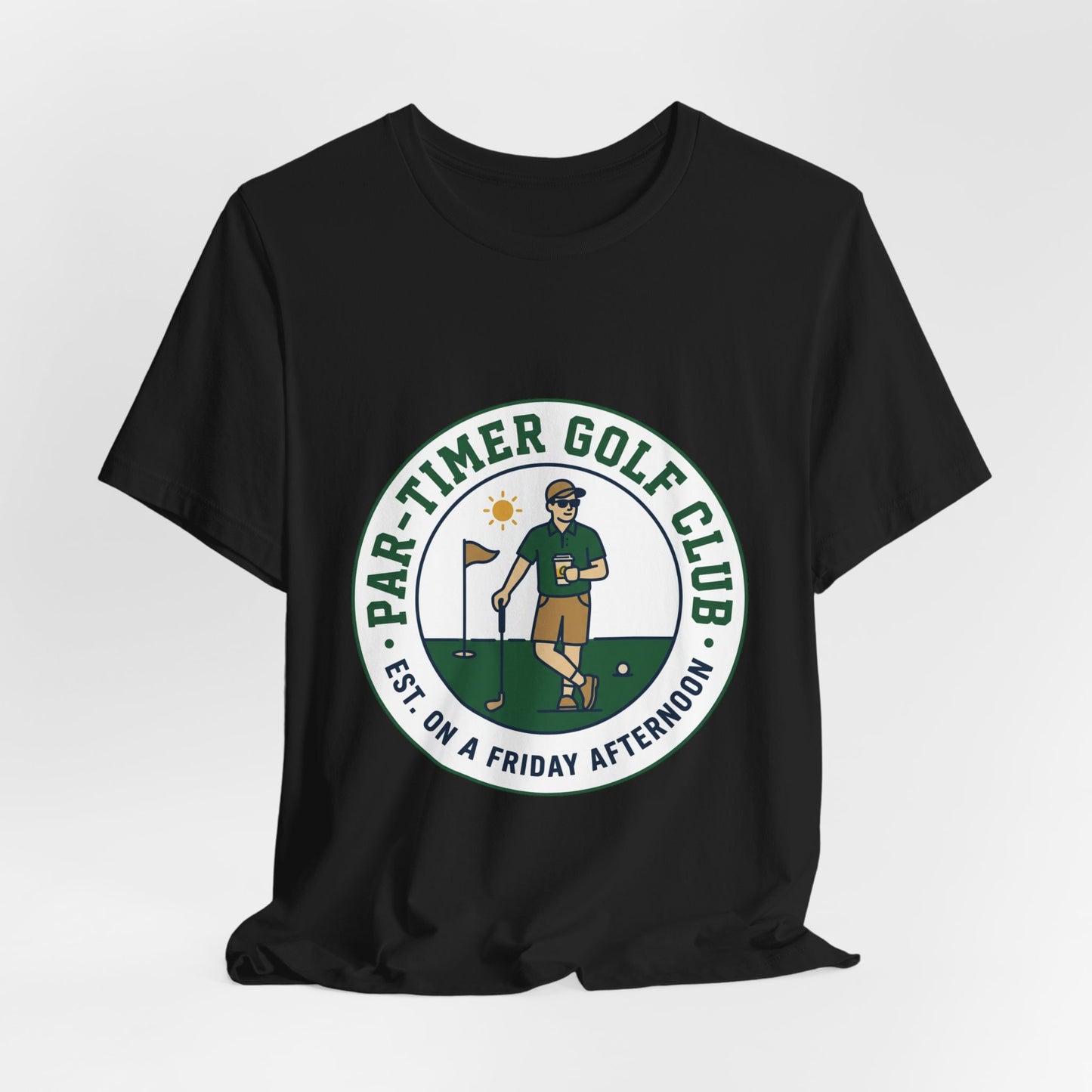 Part-Timer Golf Club Tee | golf aesthetic, weekend golfer