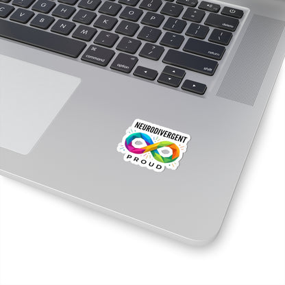 Neurodivergent Proud Kiss-Cut Stickers | Autistic Pride, Neurodiversity