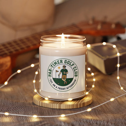 Par-Timer Golf Club Candle | Golf Aesthetic, Weekend Golfer Soy Candle