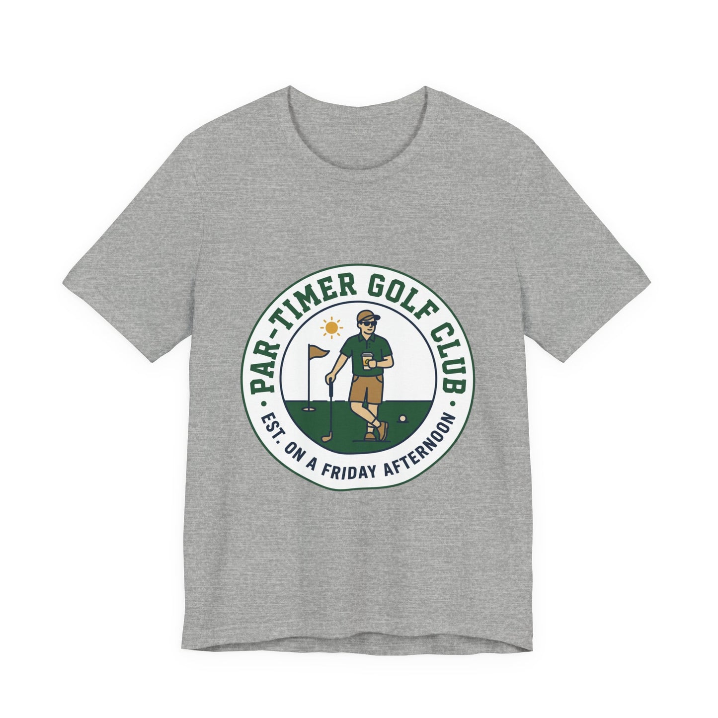 Part-Timer Golf Club Tee | golf aesthetic, weekend golfer