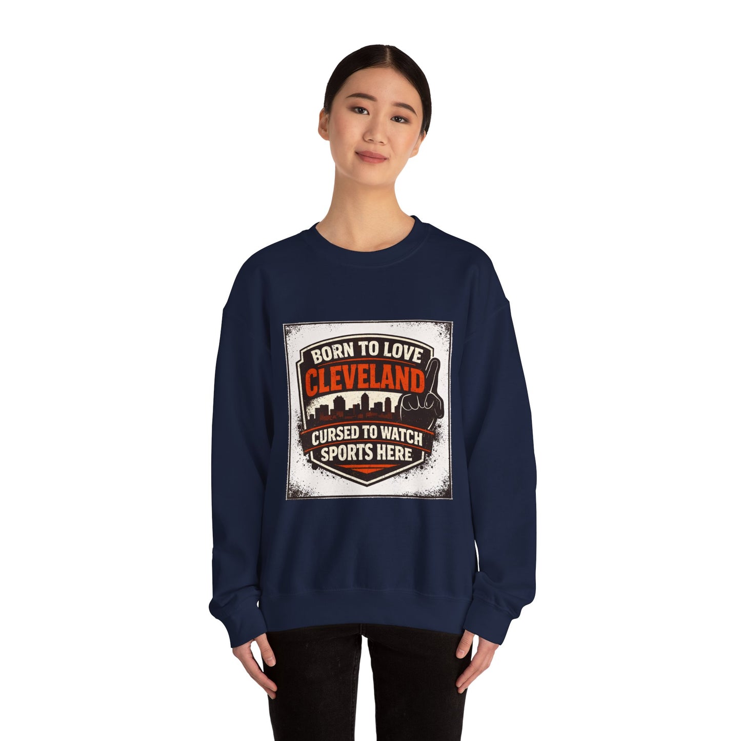 Cleveland hometown pride sweatshirt | city basketball, rivalry humor