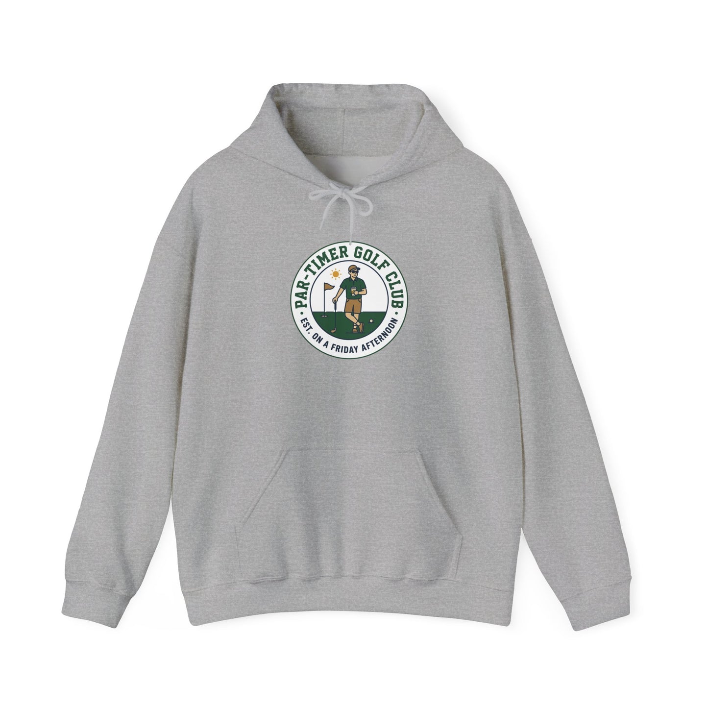 Part-Timer Golf Club Hoodie | golf aesthetic, weekend golfer, country-club core