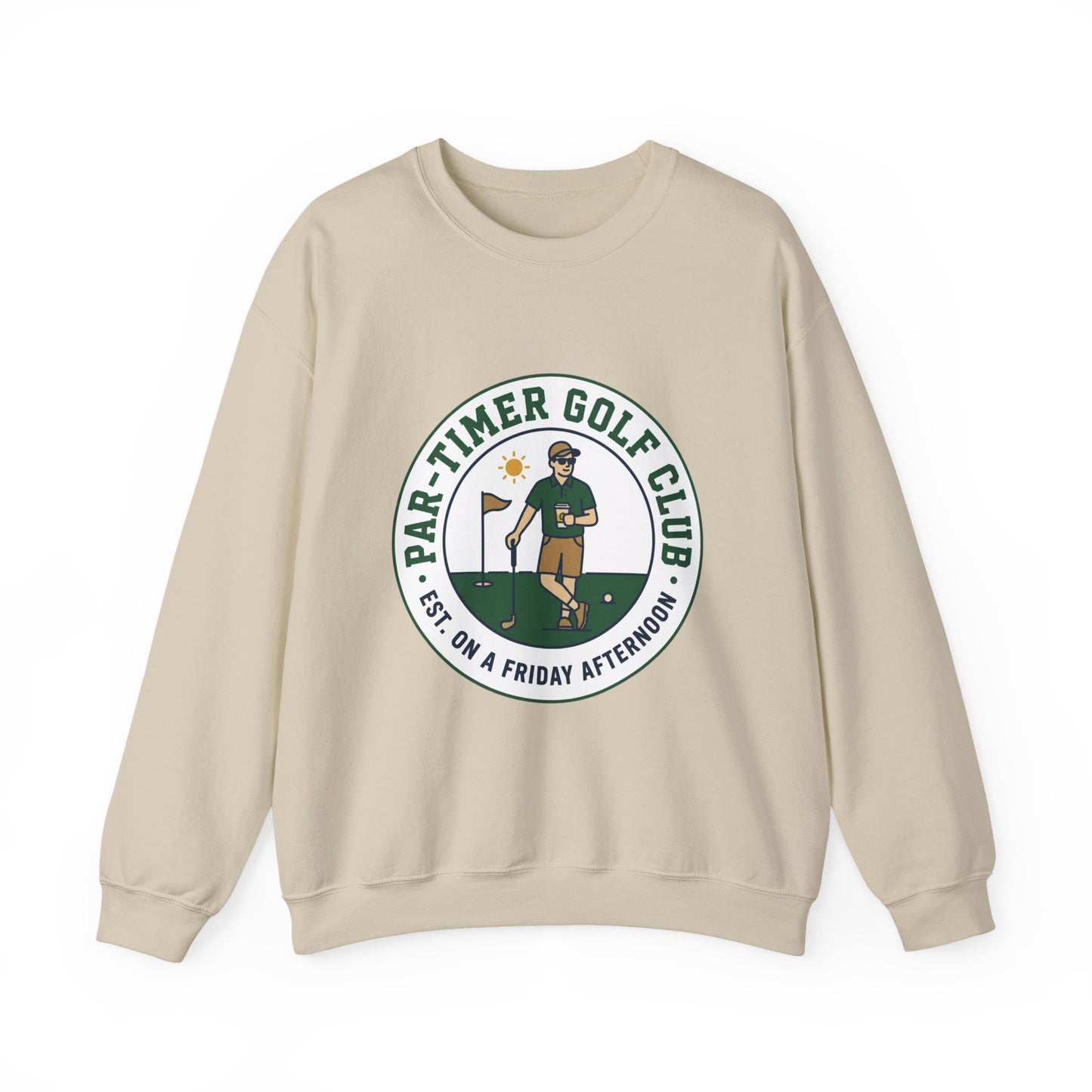 Par-Timer Golf Club Sweatshirt | golf aesthetic, weekend golfer