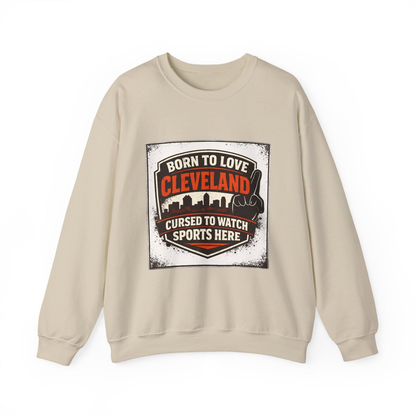 Cleveland hometown pride sweatshirt | city basketball, rivalry humor