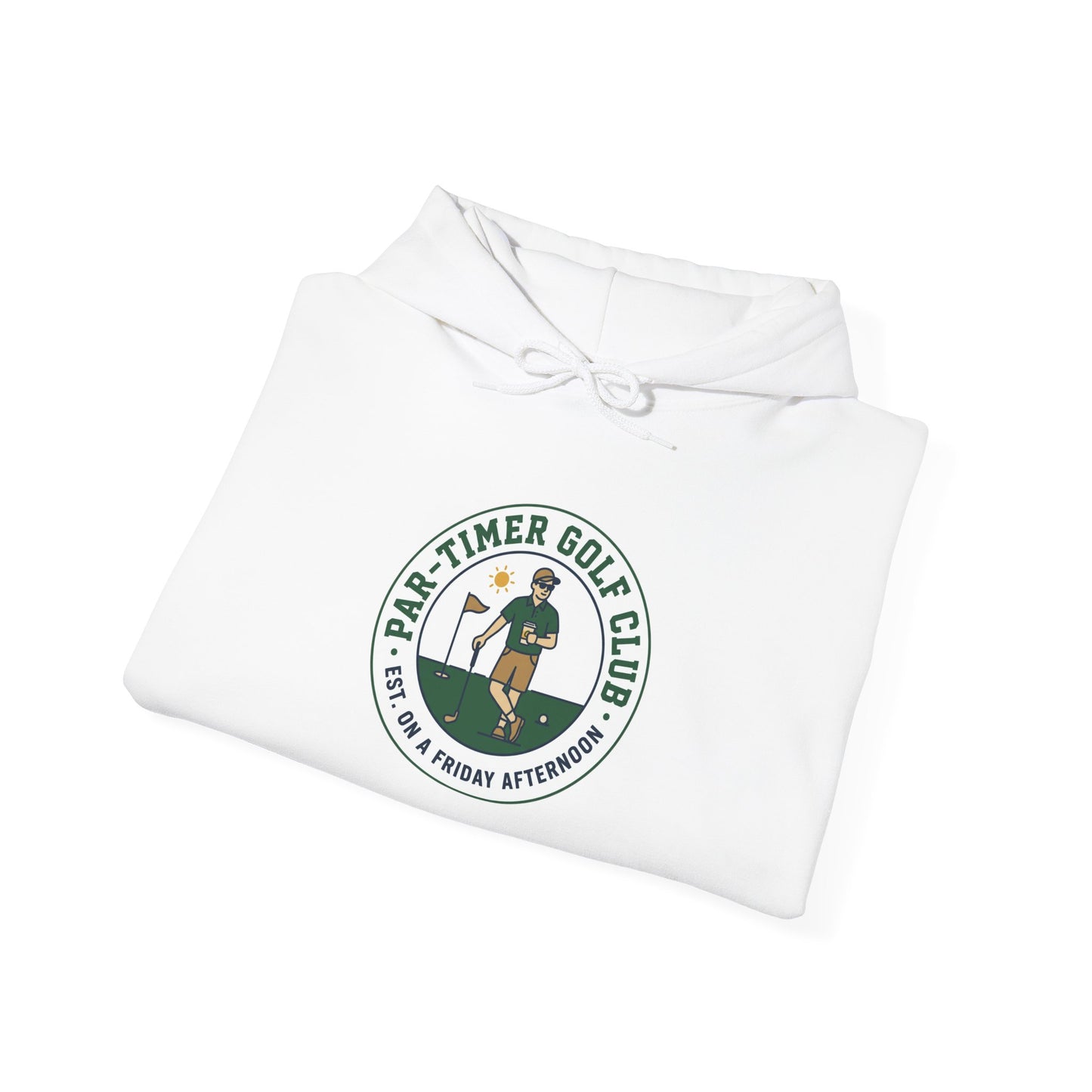 Part-Timer Golf Club Hoodie | golf aesthetic, weekend golfer, country-club core