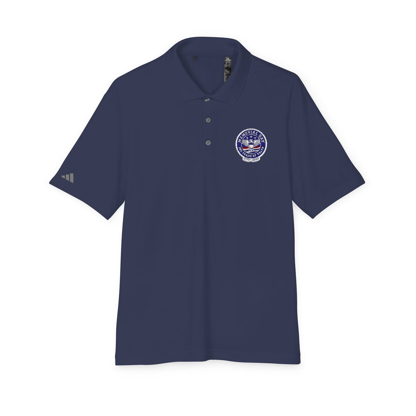 USA Military Seal Polo Shirt — Patriotic Veteran Emblem Performance Polo