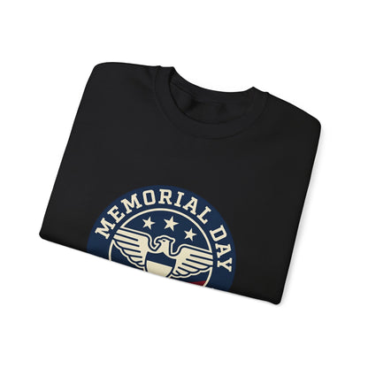 Memorial Day USA 250 Crewneck Sweatshirt | 1776–2026 Patriotic Vintage, red white and blue