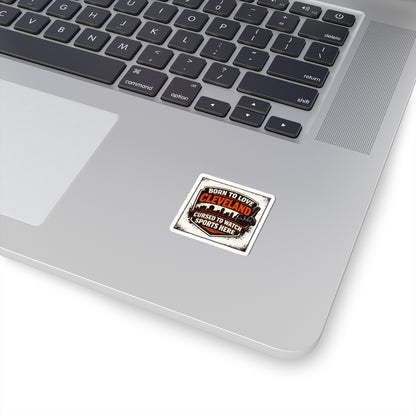Cleveland Hometown Pride Sticker | City Basketball, Rivalry Humor