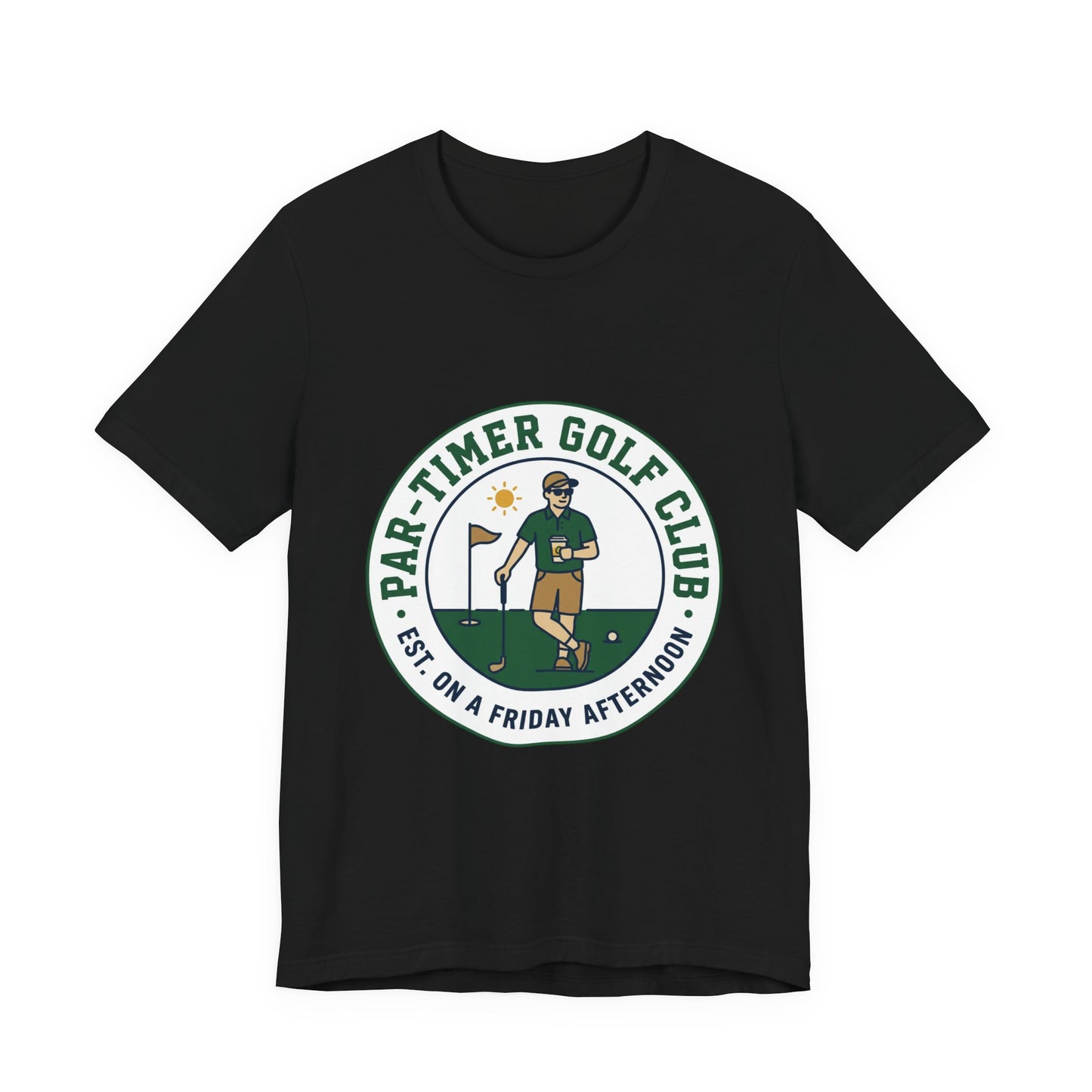 Part-Timer Golf Club Tee | golf aesthetic, weekend golfer