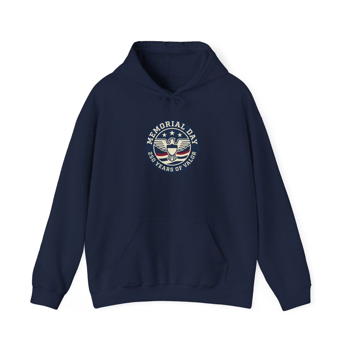 Memorial Day USA 250 Hoodie | 1776–2026 Patriotic Vintage, red white and blue