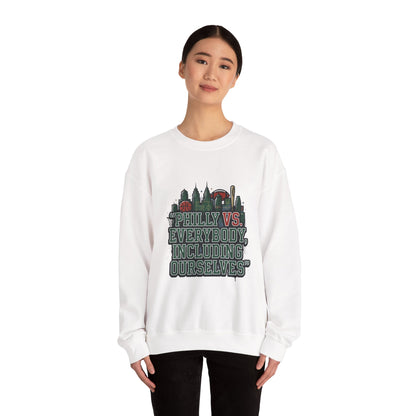 City Basketball Rivalry Sweatshirt | hometown pride, broken-heart fan
