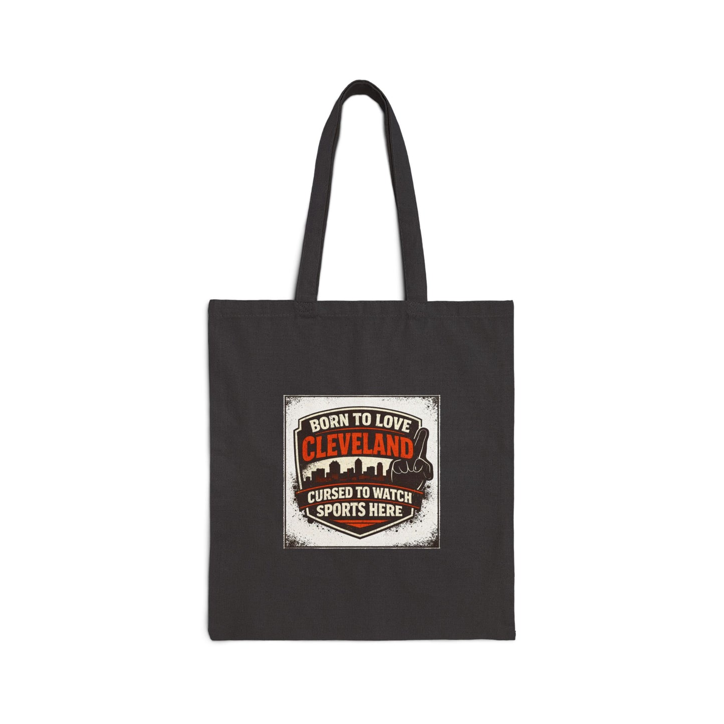 Cleveland Basketball Tote, hometown pride, rivalry humor, playoffs fan