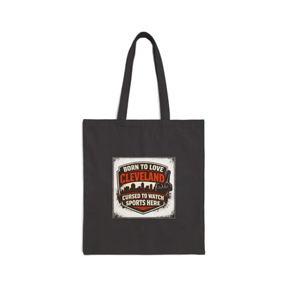 Cleveland Basketball Tote, hometown pride, rivalry humor, playoffs fan
