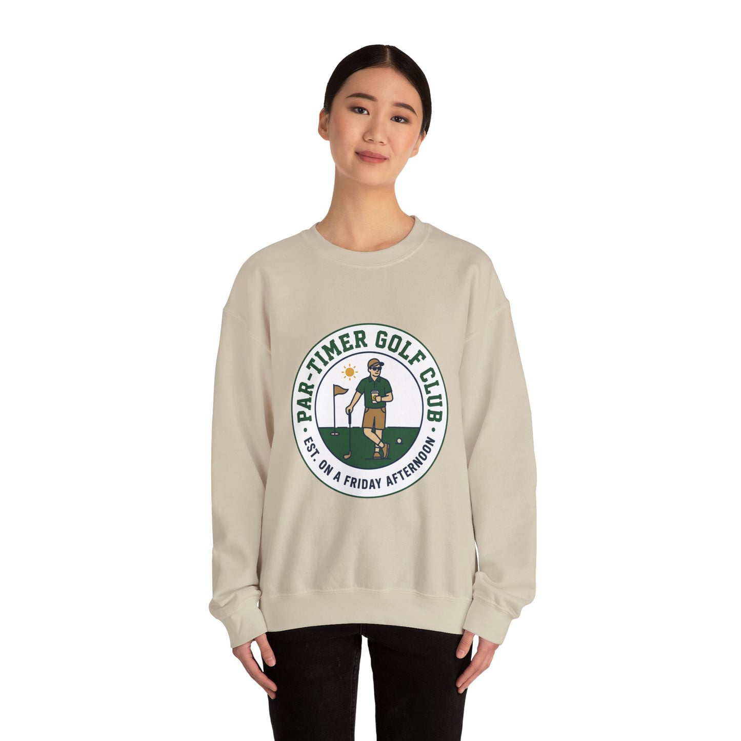 Par-Timer Golf Club Sweatshirt | golf aesthetic, weekend golfer