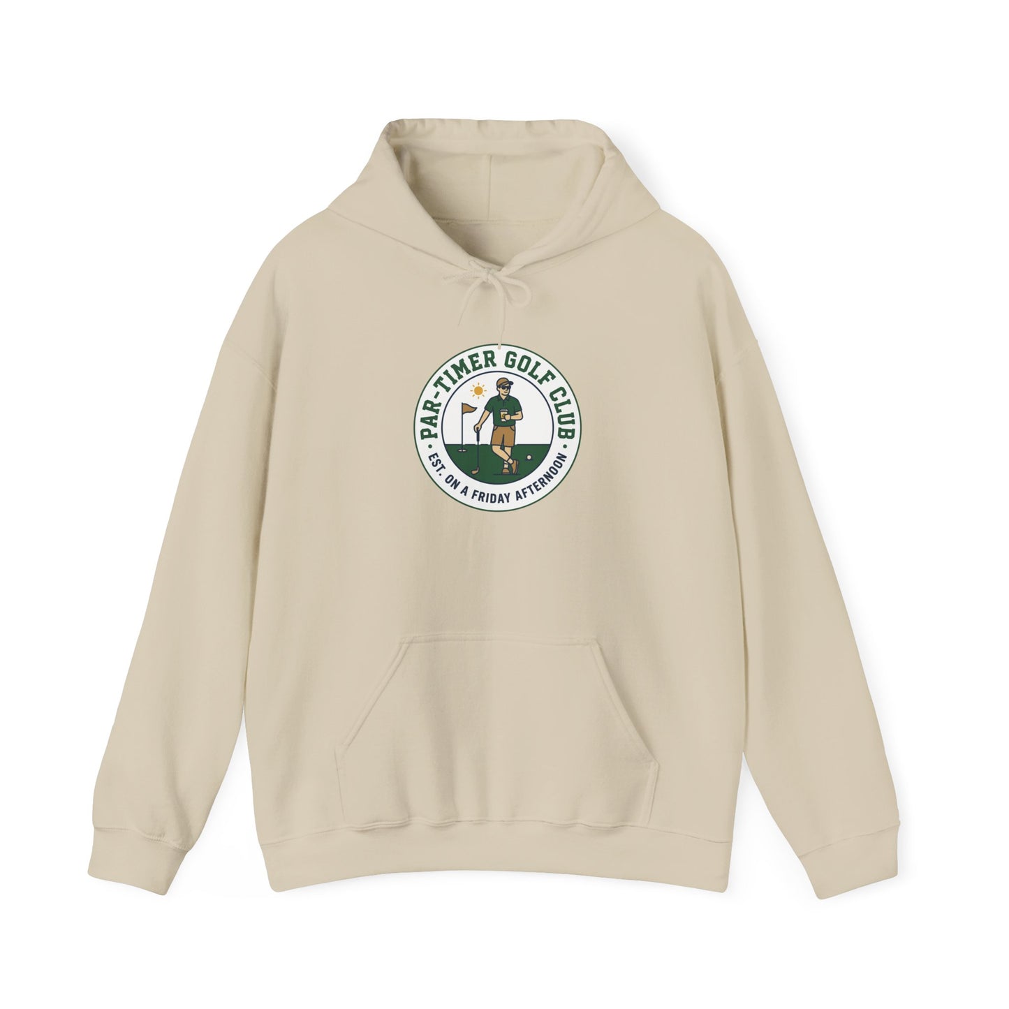 Part-Timer Golf Club Hoodie | golf aesthetic, weekend golfer, country-club core