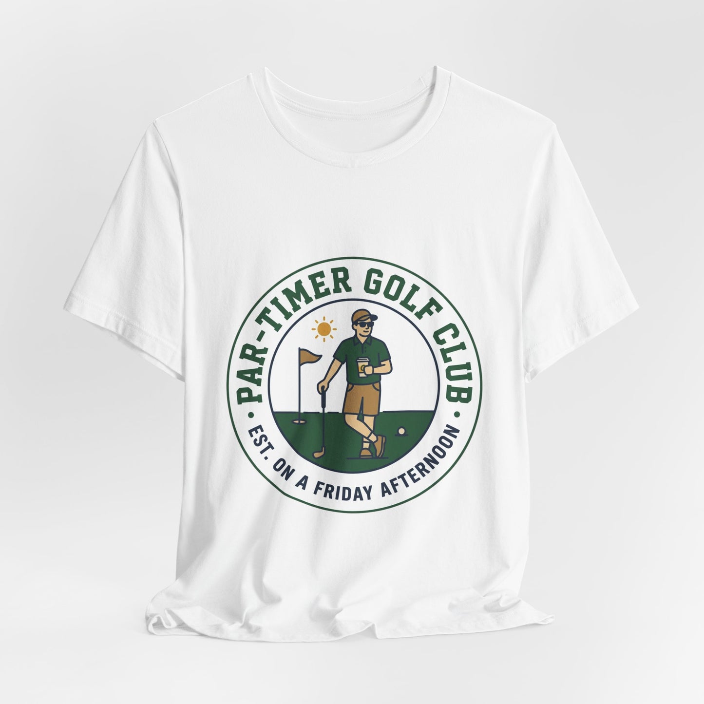 Part-Timer Golf Club Tee | golf aesthetic, weekend golfer