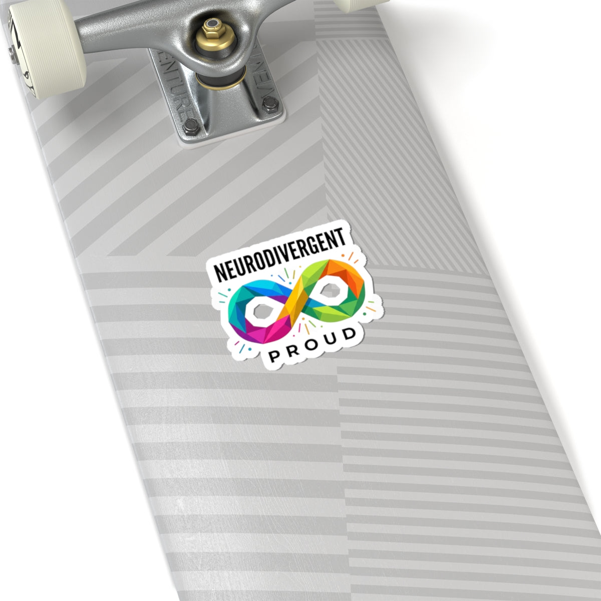 Neurodivergent Proud Kiss-Cut Stickers | Autistic Pride, Neurodiversity