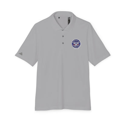 USA Military Seal Polo Shirt — Patriotic Veteran Emblem Performance Polo