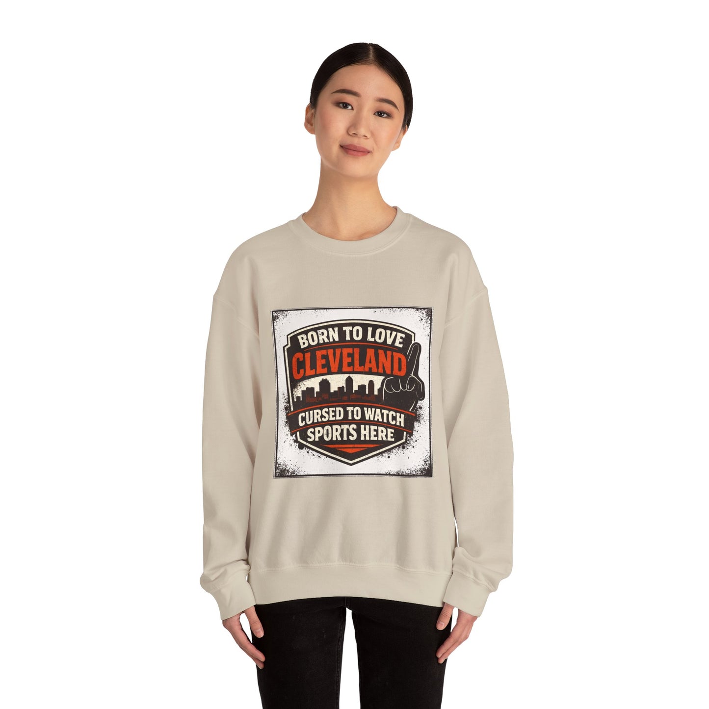 Cleveland hometown pride sweatshirt | city basketball, rivalry humor