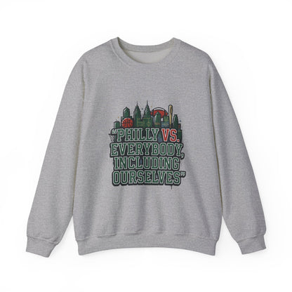 City Basketball Rivalry Sweatshirt | hometown pride, broken-heart fan