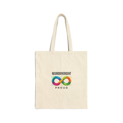 Neurodivergent Proud Tote | Autistic Pride, Identity-First, Sensory-Friendly