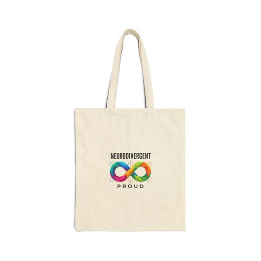 Neurodivergent Proud Tote | Autistic Pride, Identity-First, Sensory-Friendly
