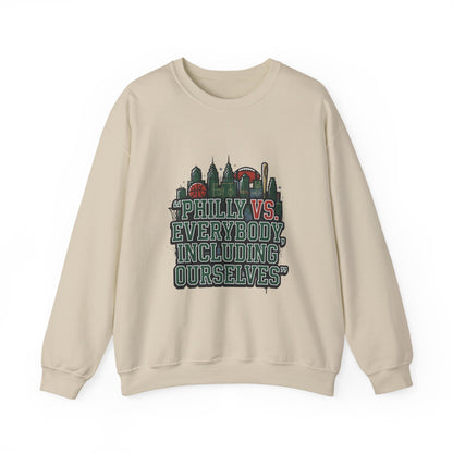 City Basketball Rivalry Sweatshirt | hometown pride, broken-heart fan