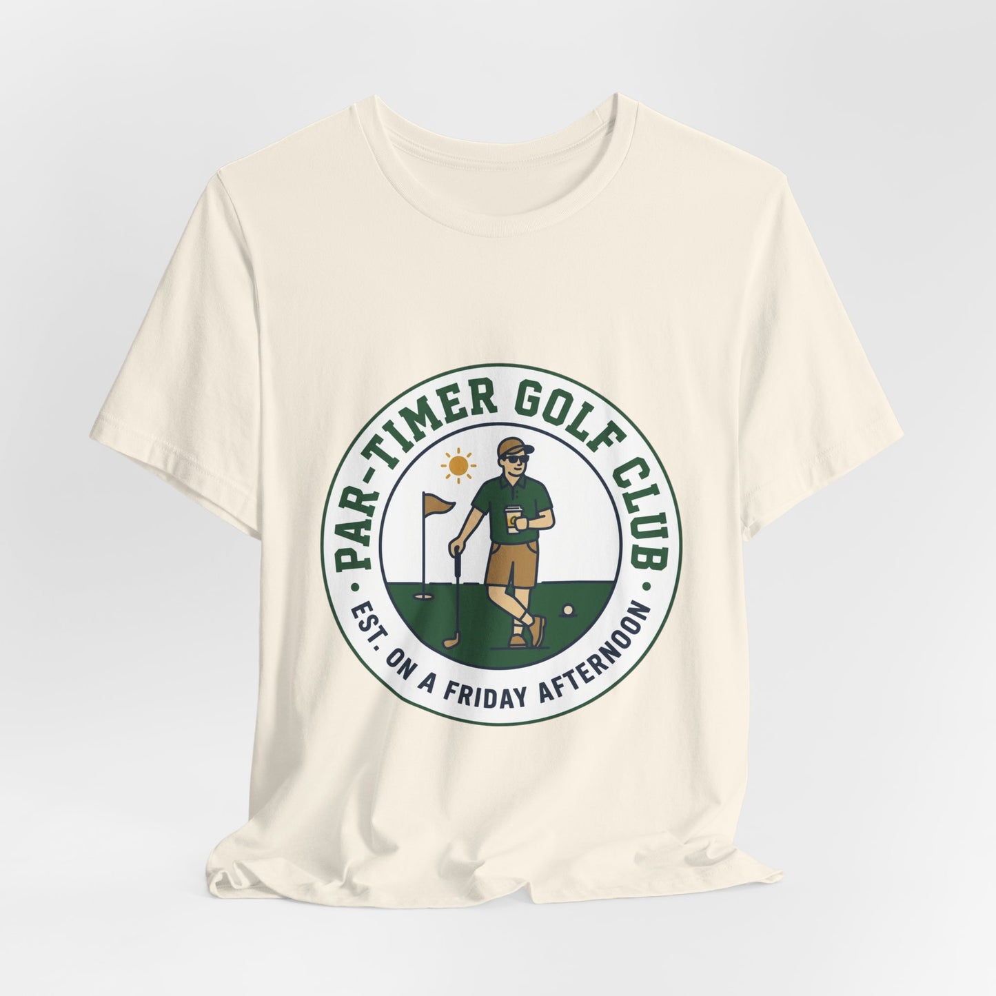 Part-Timer Golf Club Tee | golf aesthetic, weekend golfer