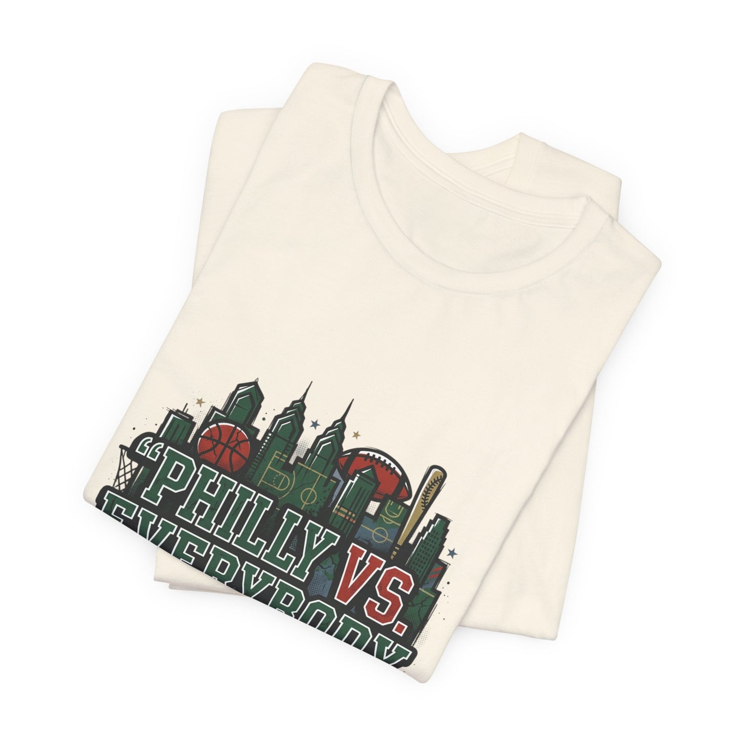 Philly vs Everybody Including Ourselves Tee | city basketball, rivalry humor