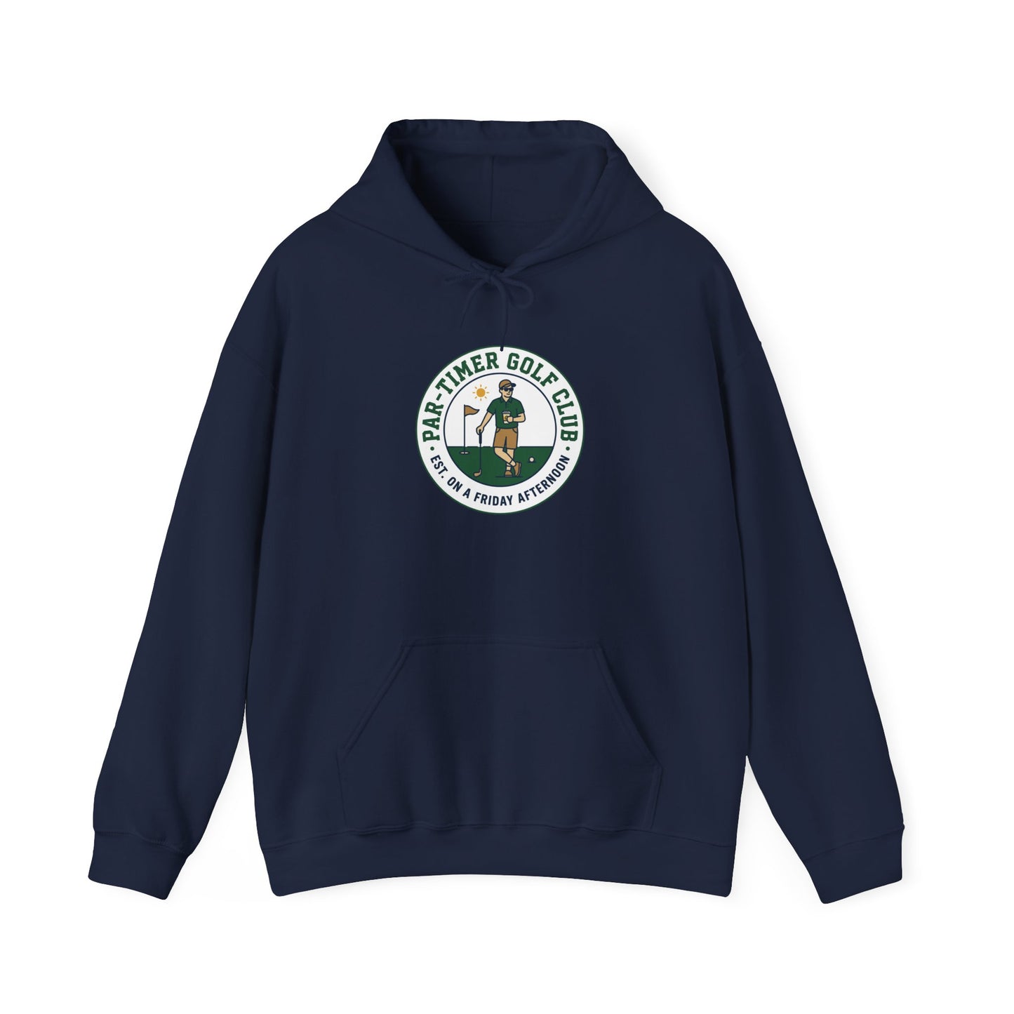 Part-Timer Golf Club Hoodie | golf aesthetic, weekend golfer, country-club core