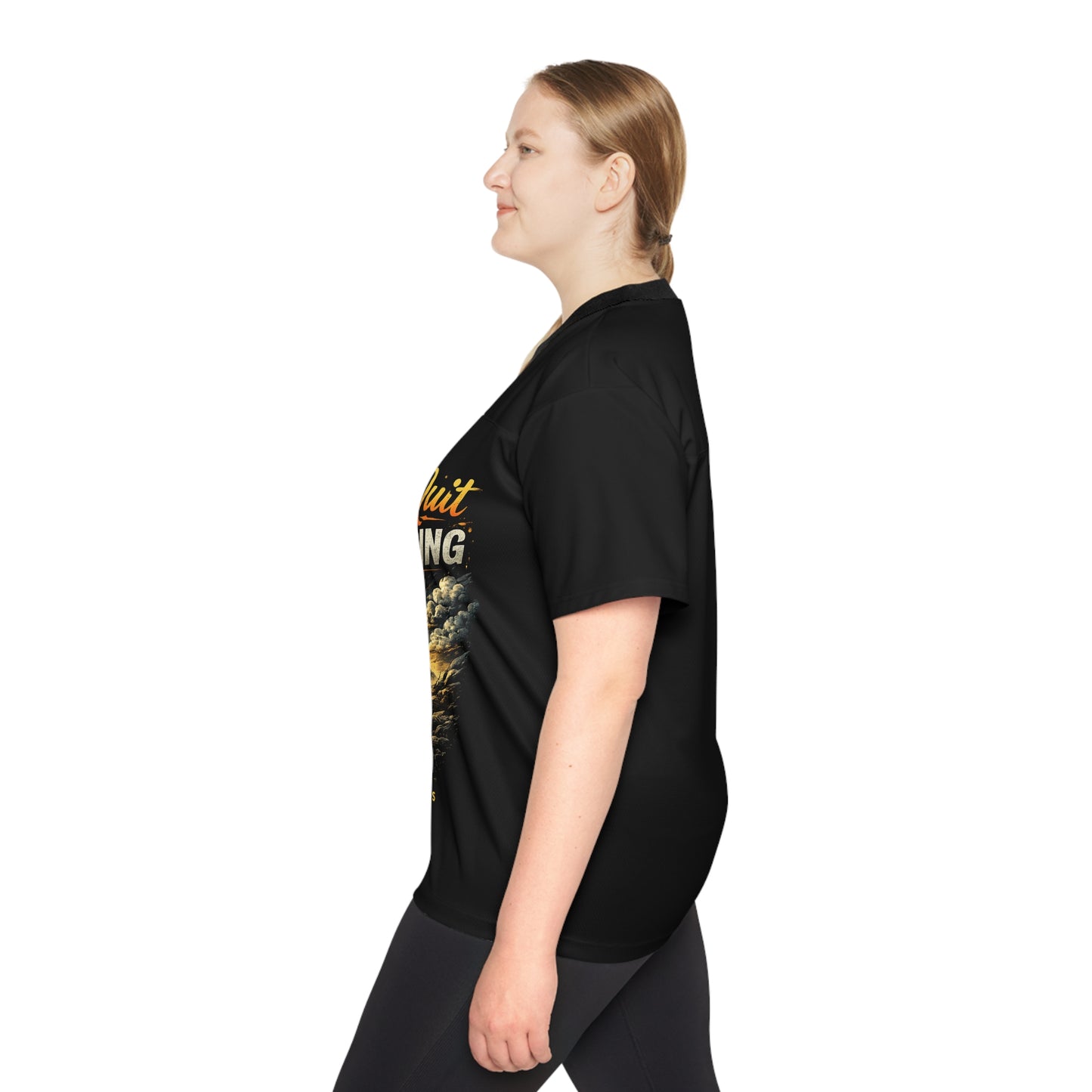 Don’t Quit Keep Going Football Jersey — Motivational Mountain Sports Tee